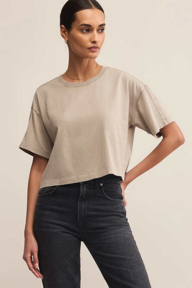 Light Gray On The Go Tee T Shirt