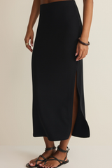 Black Ainslie Midi Skirt Midi Skirt