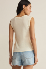 Light Gray Leisurely Tank Tank Top