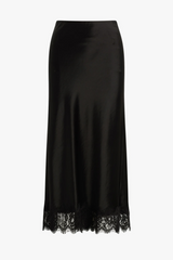 White Smoke The Lacy Favorite Skirt Maxi Skirt