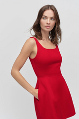 Light Gray The Morgan Dress Mini Dress