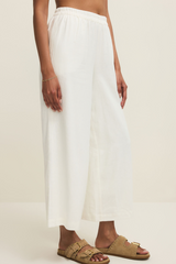 Antique White Scout Linen Pant Pant