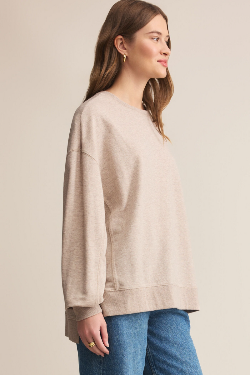 Light Gray Modern Weekender Sweatshirt