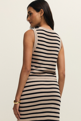 Antique White Emori Striped Muscle Tank Tank