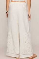 Light Gray Sid Embroidered Woven Pant Pant