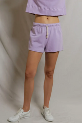 Dark Gray Layla French Terry Sweat Short Short