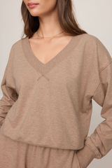 Everyday French Terry V-Neck