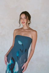 Gray Orchid Tube Dress Dress