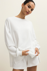 Lavender Modern Weekender Sweatshirt