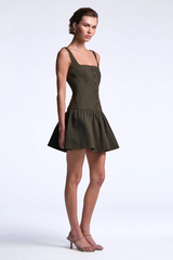 White Smoke Sofia Dress Mini Dress