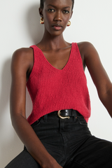 Lavender Cece Sweater Tank Tank