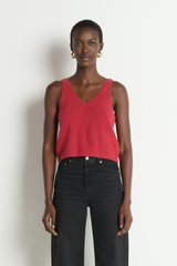 Dark Slate Gray Cece Sweater Tank Tank
