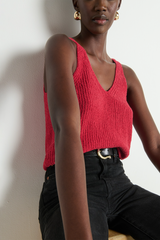 Lavender Cece Sweater Tank Tank