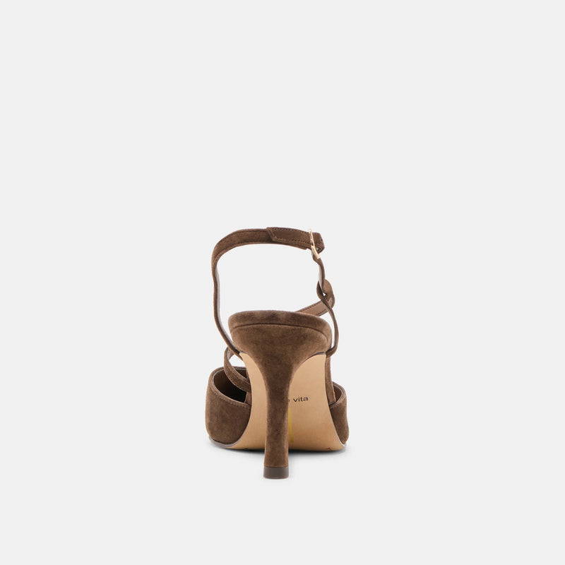 White Smoke Kamra Heel Heel
