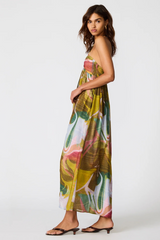 Lavender Yazmina Dress in Marble Maxi Dress