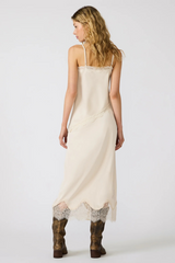Light Gray Lissandra Skirt Midi Skirt