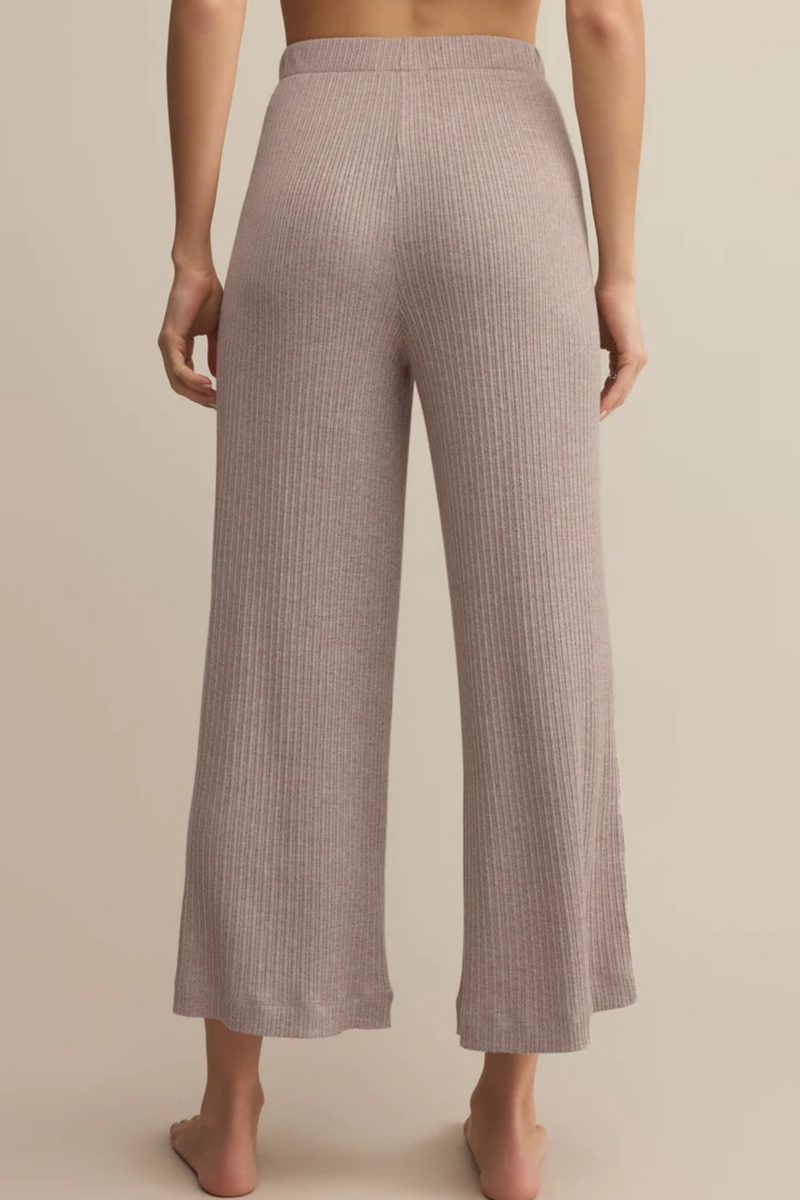 Tan Coastline Rib Pant Pant
