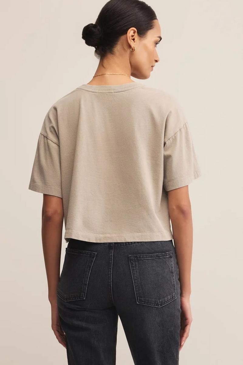 Light Gray On The Go Tee T Shirt