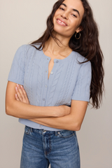 Cera Short Sleeve Cardigan