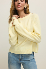 Light Gray Coming Up Sweater Sweater