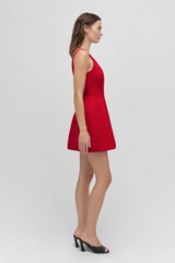 Light Gray The Morgan Dress Mini Dress