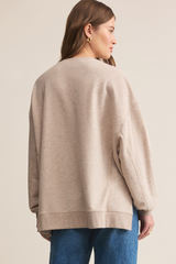 Light Gray Modern Weekender Sweatshirt