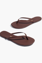 Dark Olive Green Lily Nudes | Cappuccino Flip Flop