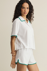 Lavender Miles Terry Shirt Shirt