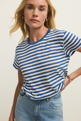 Antique White Tourist Striped Tee Tshirt