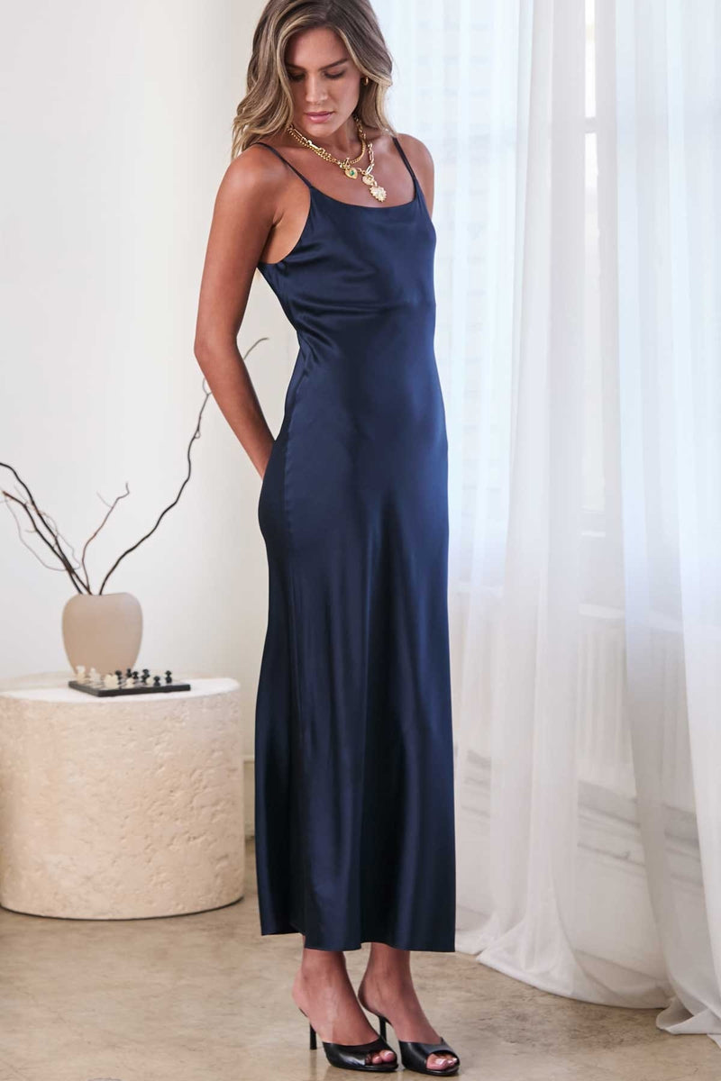 Light Gray Dancing In The Moonlight Midi Dress Midi Dress