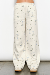 Beige Martini Mood Sweatpants Pant