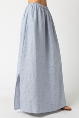Light Gray Alexon Pinstripe Maxi Skirt Maxi Skirt