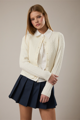 Dark Gray The Gentle Weave Cardigan Cardigan