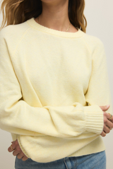 Antique White Coming Up Sweater Sweater