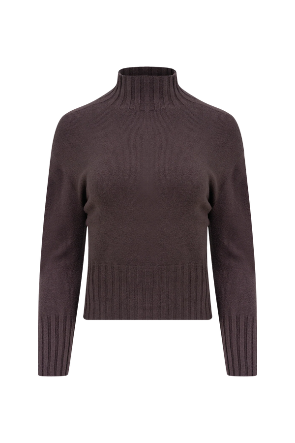 Dark Slate Gray Nutmeg Nights Sweater Sweater