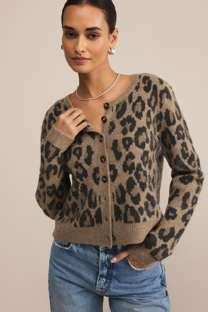 Gray Wild Outlook Cardigan Cardigan