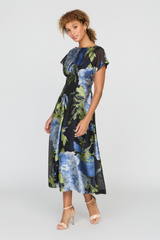 Lavender Florene | Tea Length Dress Formal Dress