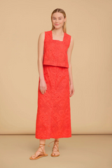 Tan Nellie Top in Netta Top