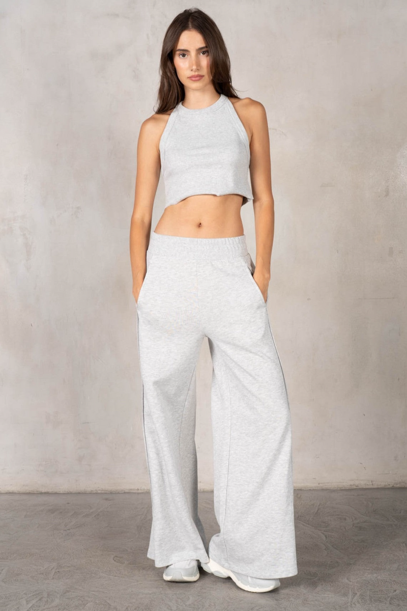 Gray Turner Wide Leg Pant Pant