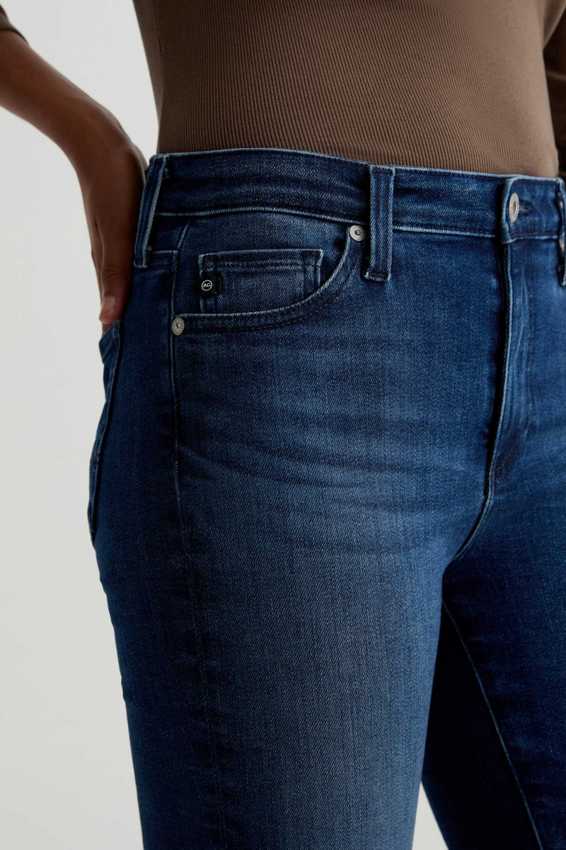 Dark Slate Gray Mari Mid-Rise Slim Straight | Epilogue Jeans