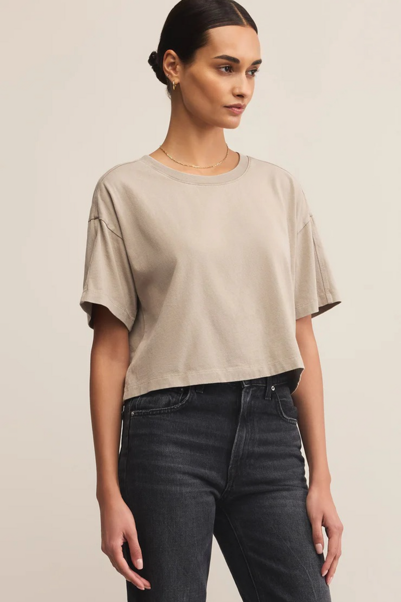 Light Gray On The Go Tee T Shirt