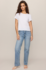 Lavender Junie Slub Tee Tee
