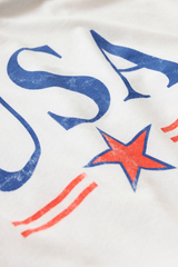 Lavender USA Star Boyfriend Tee Graphic Tee