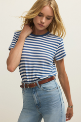 Antique White Tourist Striped Tee Tshirt