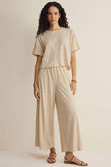 Light Gray Scout Textured Slub Pant Pant