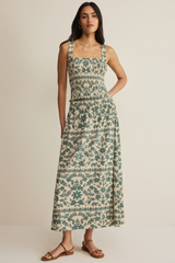 Light Gray Leya Tera Paisley Maxi Skirt Maxi Skirt