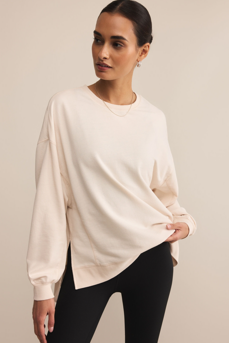 Light Gray Modern Weekender Sweatshirt