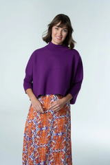 Lavender Tiger Gameday Maxi Skirt Maxi Skirt
