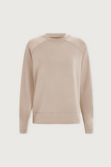 Beige Zosia Crew Neck Sweat Sweater