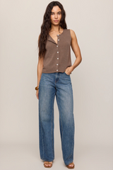 Syd Linen Knit Tank Vest